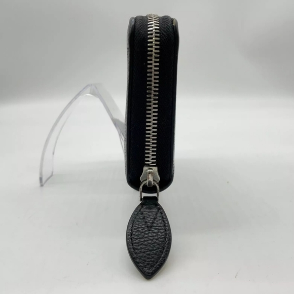 Louis Vuitton Mahina Round Zippy Wallet Noir W/Box - Picture 7 of 16